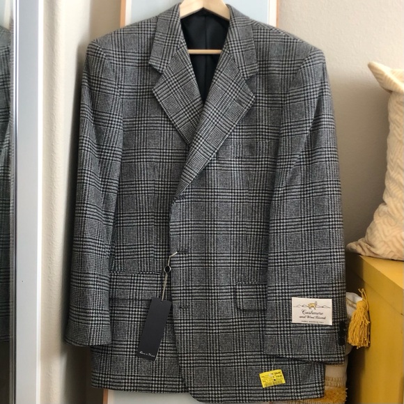 Dario Di Napoli Other - Wool Cashmere Blazer Dario Di Napoli Size R42